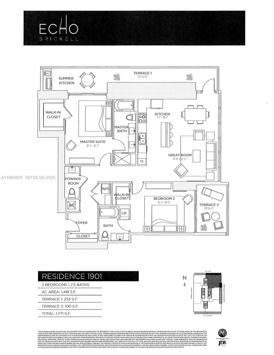 Photo of 1451 Brickell Avenue 1901 #1901 listing for Sale