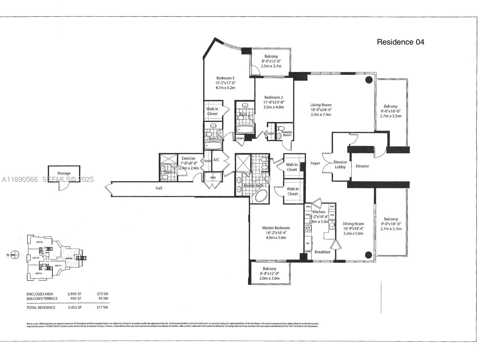 Photo of 900 Brickell Key Boulevard 2204 #2204 listing for Sale