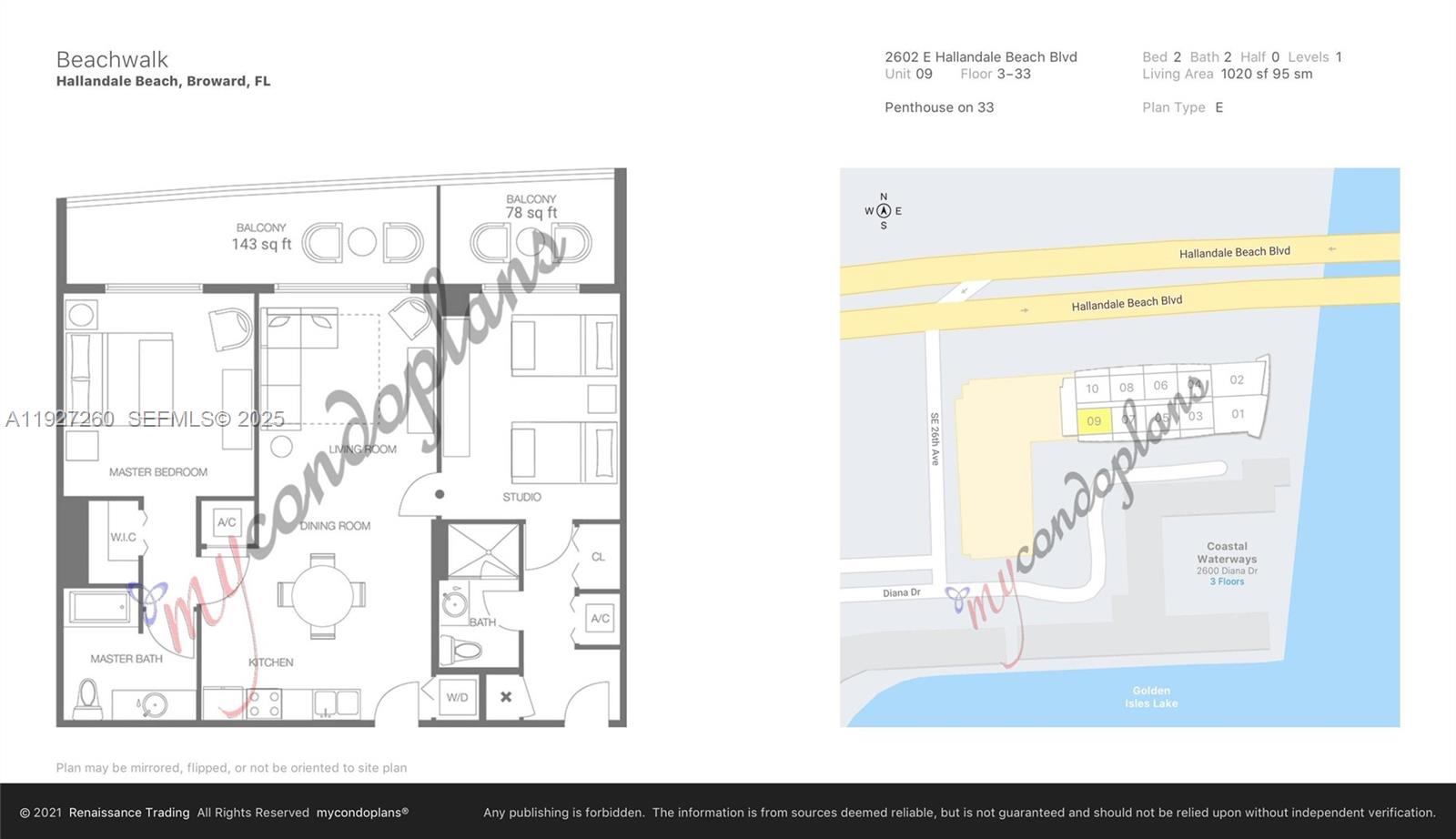 Photo of 2602 E Hallandale Beach Boulevard R809 #R809 listing for Sale