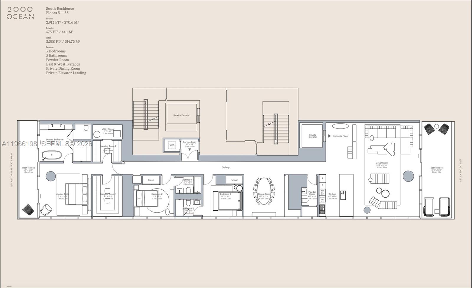 Photo of 2000 S Ocean Drive 25B #25B listing for Sale