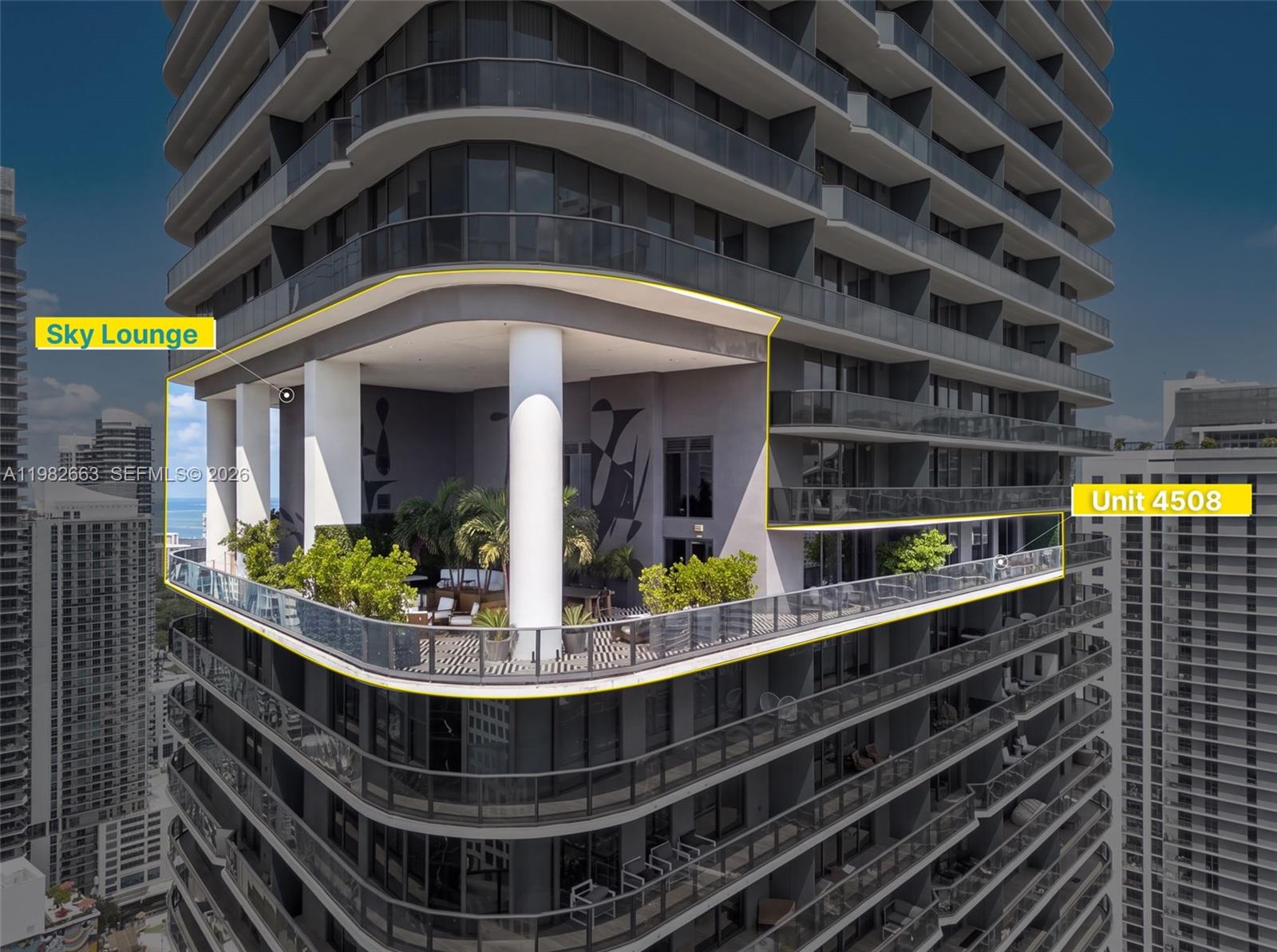 Photo of 801 S Miami Avenue 4508 #4508 listing for Sale