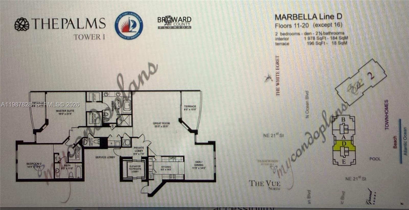 Photo of 2100 N Ocean Boulevard 20D #20D listing for Sale
