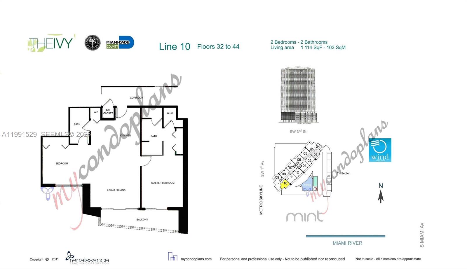 Photo of 90 SW 3rd Street 3610 #3610 listing for Sale
