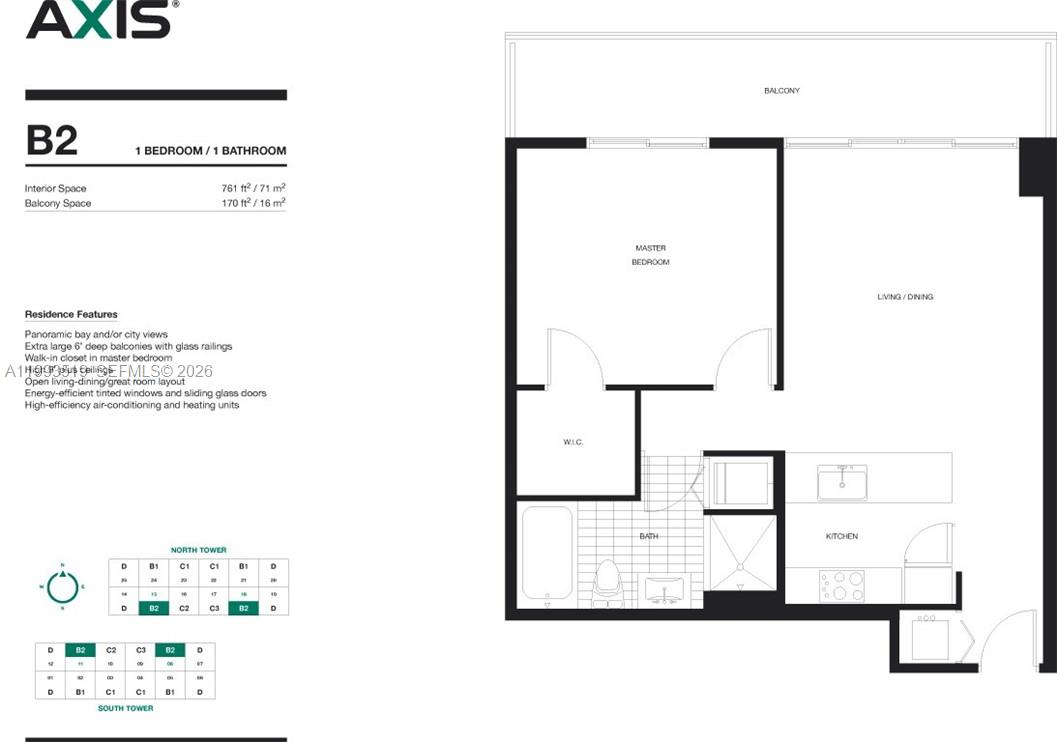 Photo of 1111 SW 1 Avenue 1715-N #1715-N listing for Sale
