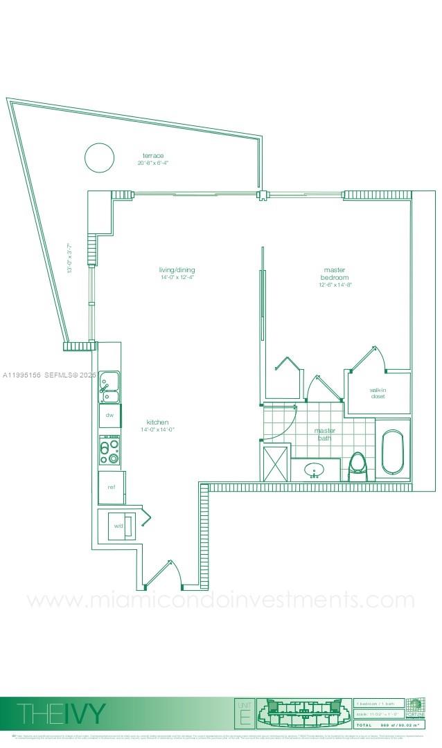 Photo of 90 SW 3rd Street 2112 #2112 listing for Sale