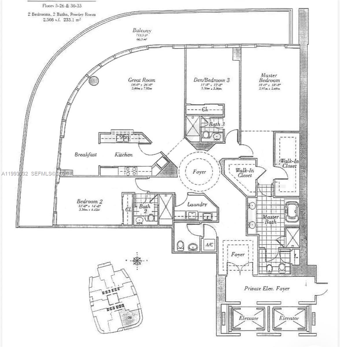 Photo of 100 S Pointe Drive 506 #506 listing for Sale