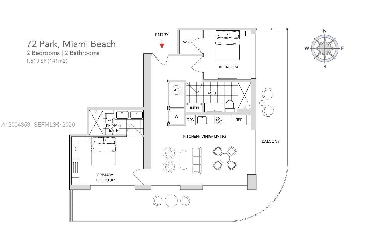 Photo of 580 72nd Street 1702 #1702 listing for Sale