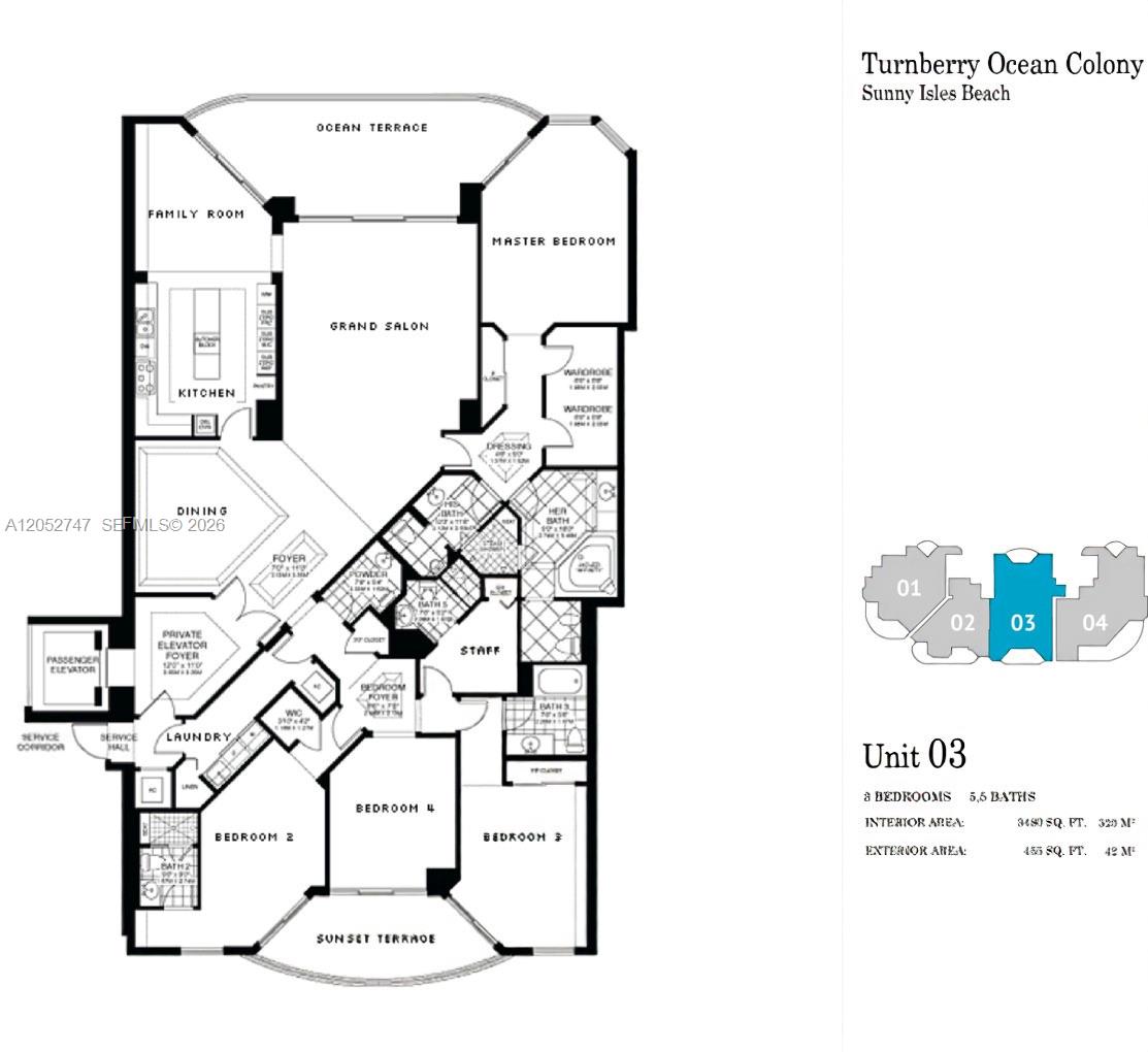 Photo of 16047 Collins Avenue 1703 #1703 listing for Sale