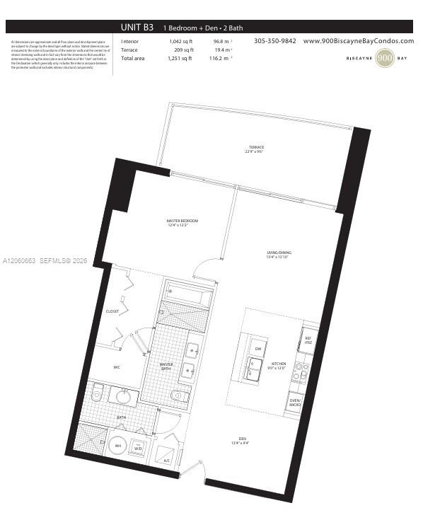 Photo of 900 Biscayne Boulevard 3607 #3607 listing for Sale