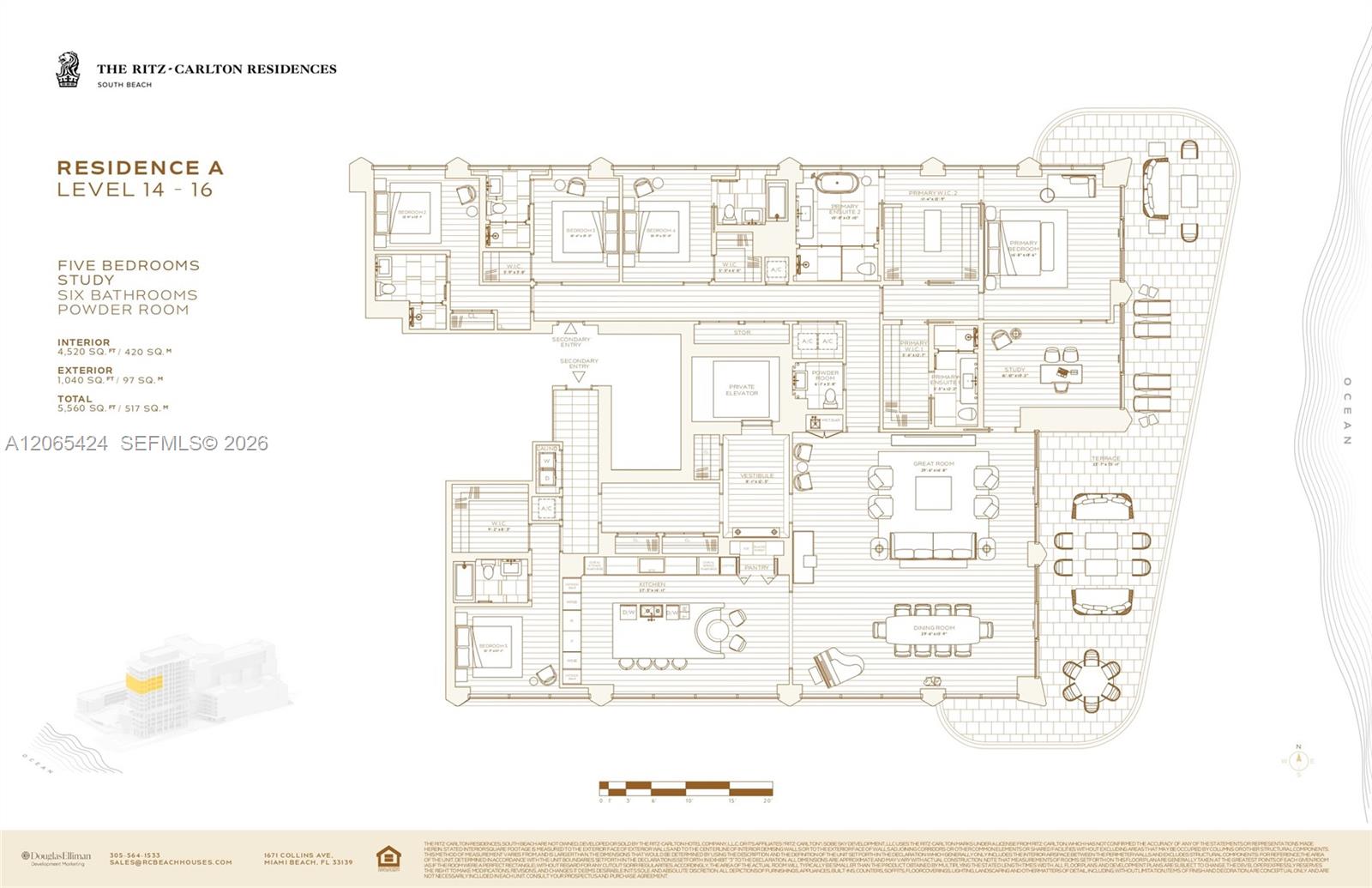 Photo of 1671 Collins Avenue 16A #16A listing for Sale
