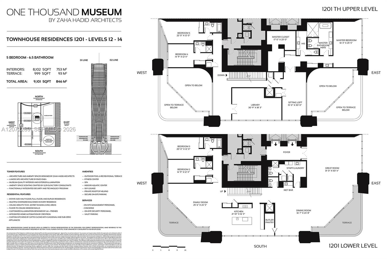 Photo of 1000 Biscayne Boulevard Town House 1201 #Town House 1201 listing for Sale