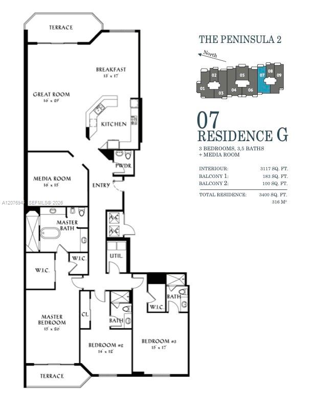 Photo of 3301 NE 183rd Street 1607 #1607 listing for Sale