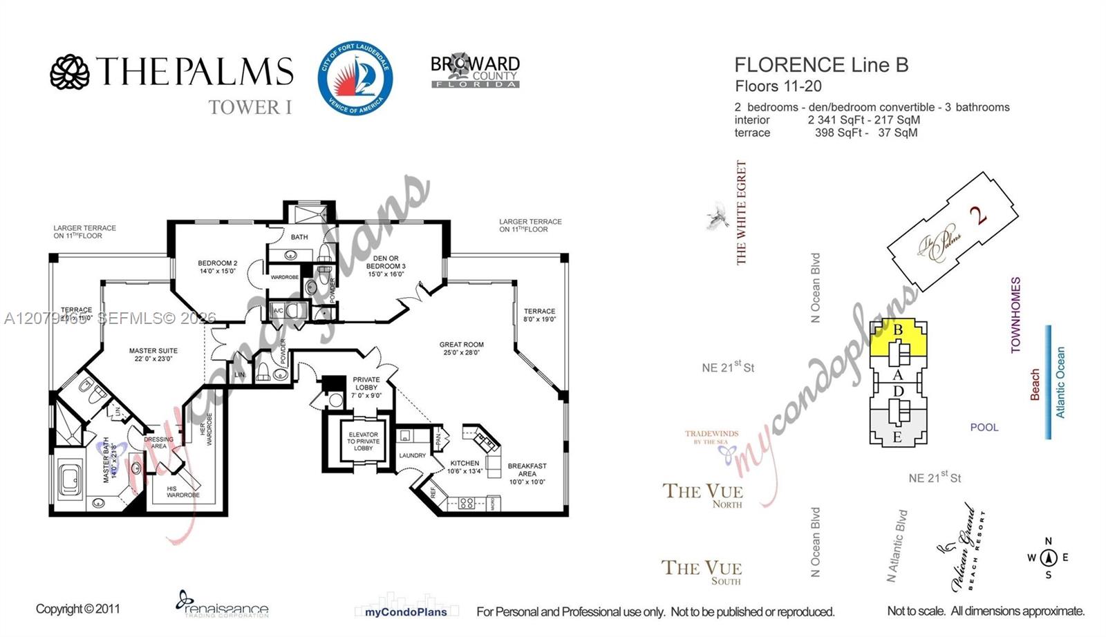 Photo of 2100 N Ocean Boulevard 18B #18B listing for Sale