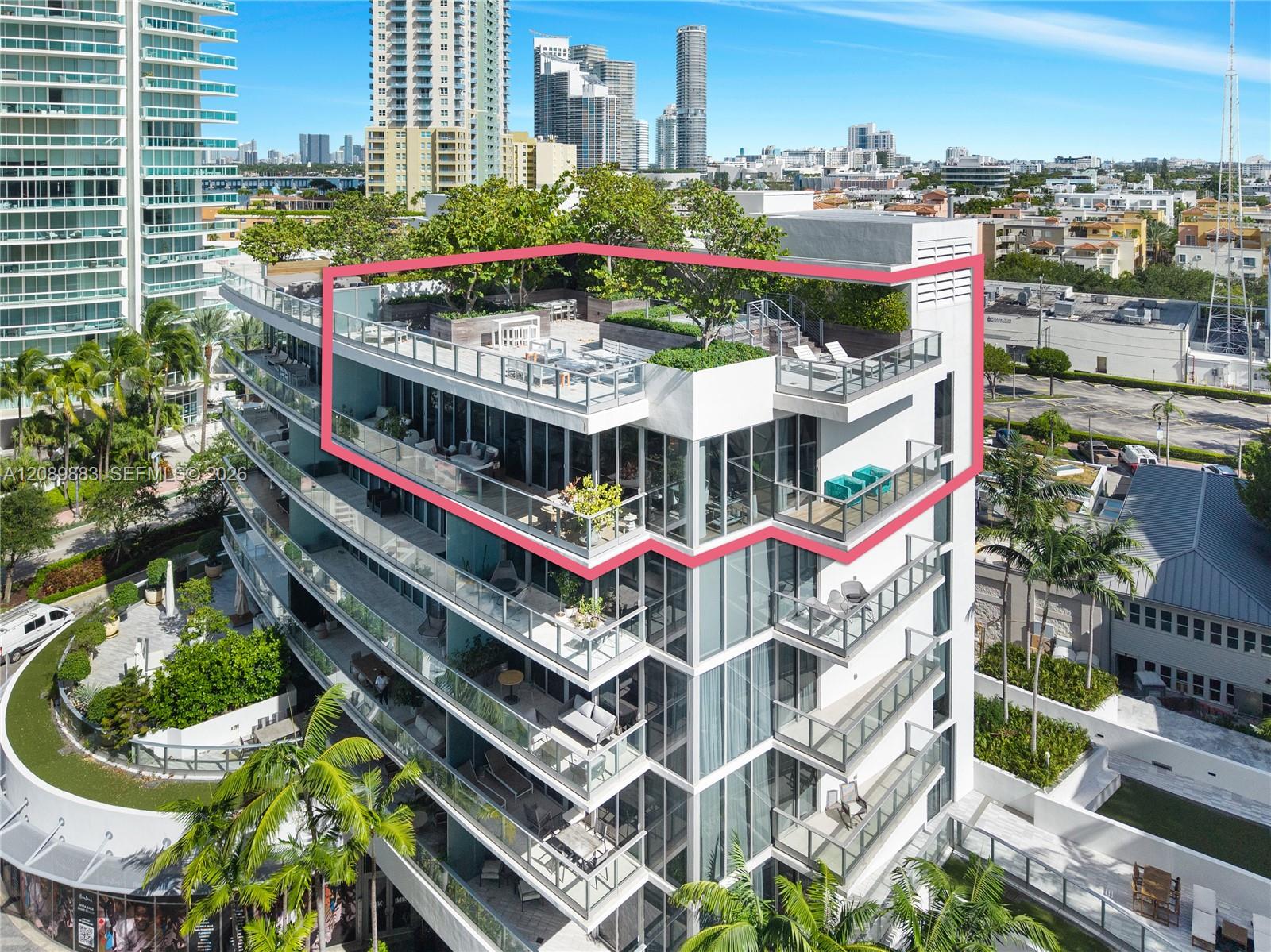 Photo of 801 S Pointe Drive PH 2 #PH 2 listing for Sale