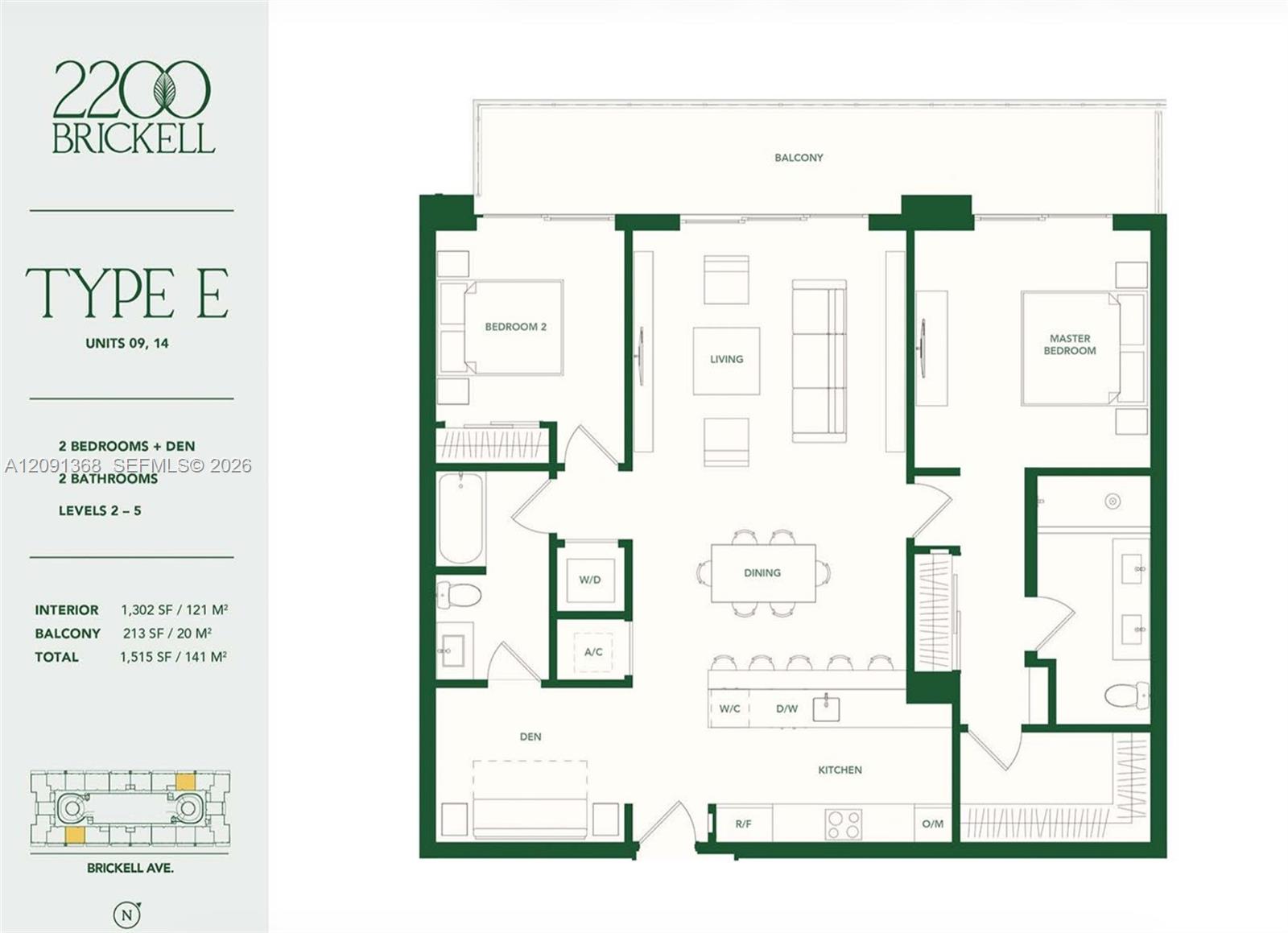 Photo of 2200 Brickell Avenue 209 #209 listing for Sale