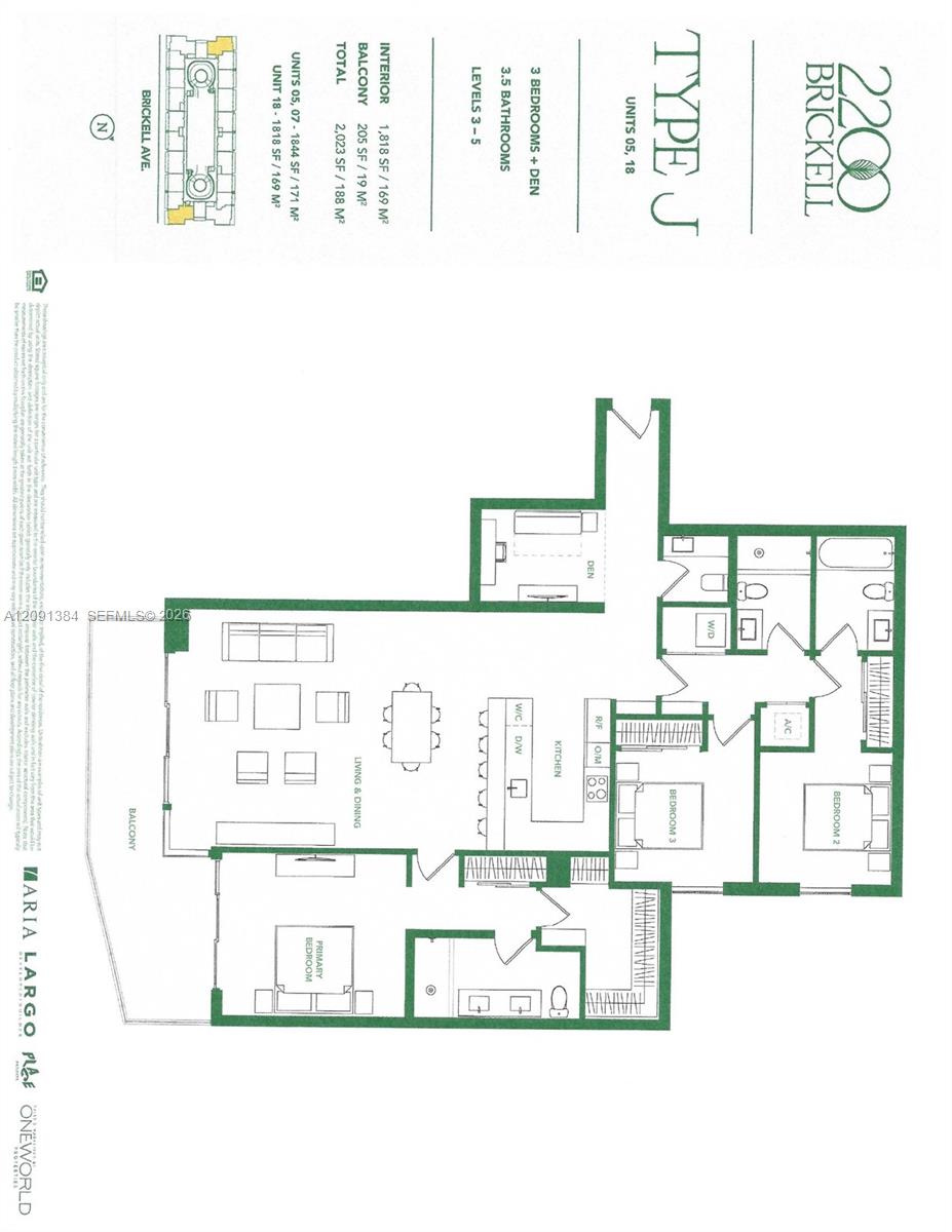 Photo of 2200 Brickell Avenue 405 #405 listing for Sale