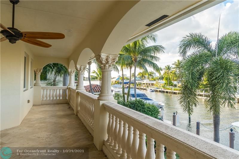 views for the Master Bedroom balcony - views of the intercoastal waterway