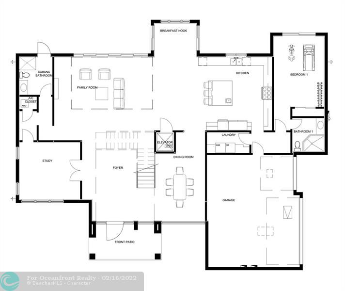 1st Floor - Floor Plan
